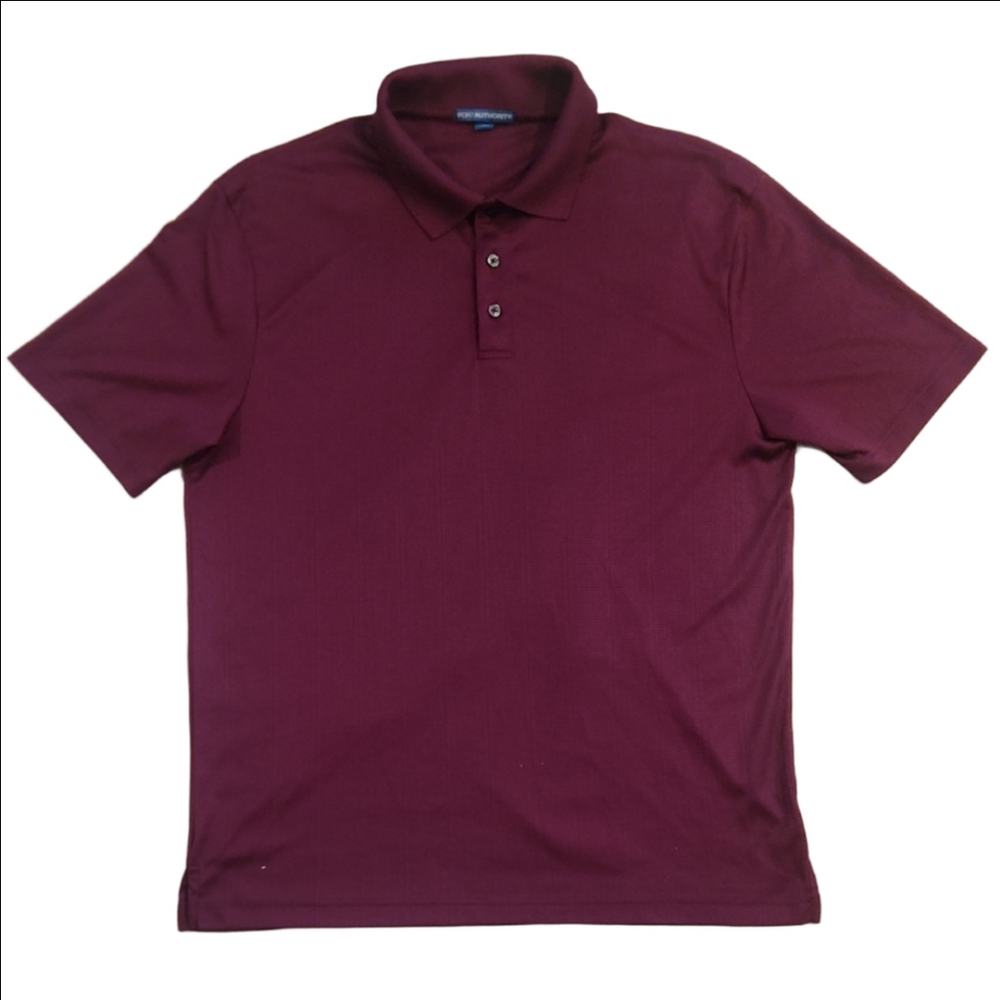 3/$20 Port Authority Deep Burgundy Polo Shirt